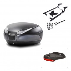 Back trunk + big top fitting + brake light  SH48 DARK GREY PREMIUM