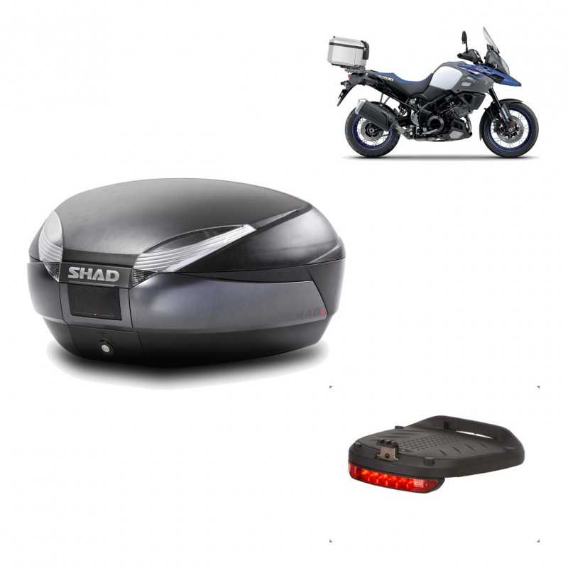 Back trunk + big top fitting + brake light  SH48 DARK GREY PREMIUM
