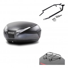 Back trunk + big top fitting + top grid rack  SH48 DARK GREY PREMIUM