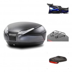 Rear trunk + mounting hardware + accessories  SH48 DARK GREY PREMIUM