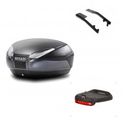 Back trunk + big top fitting + brake light  SH48 DARK GREY PREMIUM