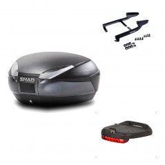 Back trunk + big top fitting + brake light  SH48 DARK GREY PREMIUM