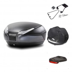 Rear trunk + mounting hardware + accessories  SH48 DARK GREY PREMIUM