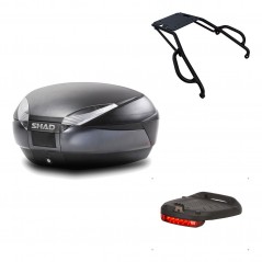 Back trunk + big top fitting + brake light  SH48 DARK GREY PREMIUM