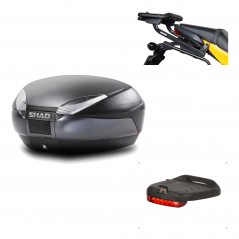 Back trunk + big top fitting + brake light  SH48 DARK GREY PREMIUM