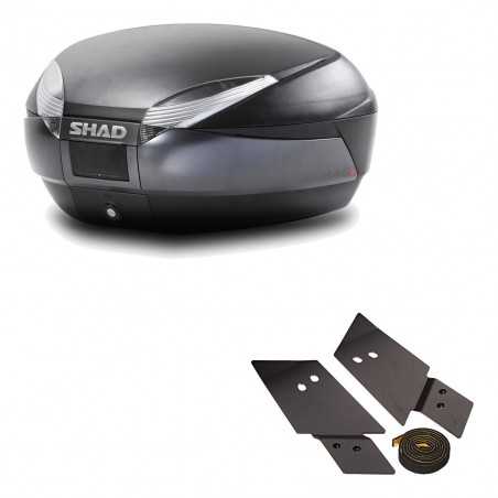 Back trunk + big top fitting SH48 DARK GREY PREMIUM