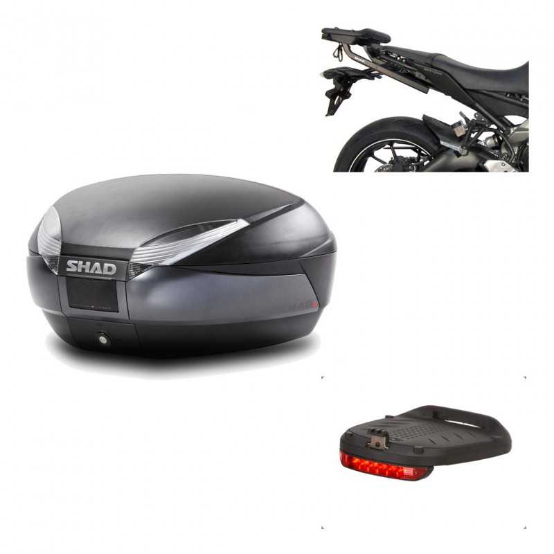 Back trunk + big top fitting + brake light  SH48 DARK GREY PREMIUM
