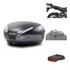 Rear trunk + mounting hardware + accessories  SH48 DARK GREY PREMIUM