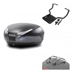 Back trunk + big top fitting + top grid rack  SH48 DARK GREY PREMIUM