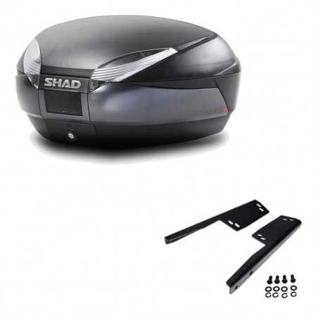 Back trunk + big top fitting SH48 DARK GREY PREMIUM