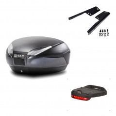 Back trunk + big top fitting + brake light  SH48 DARK GREY PREMIUM
