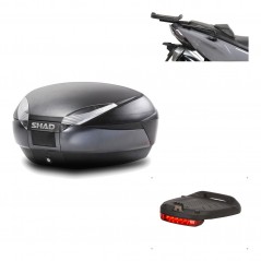 Back trunk + big top fitting + brake light  SH48 DARK GREY PREMIUM