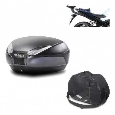 Back trunk + big top fitting + internal bag SH48 DARK GREY PREMIUM