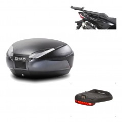 Back trunk + big top fitting + brake light  SH48 DARK GREY PREMIUM