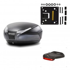 Back trunk + big top fitting + brake light  SH48 DARK GREY PREMIUM