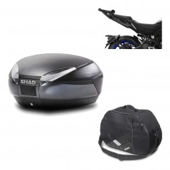 Back trunk + big top fitting + internal bag  SH48 DARK GREY PREMIUM