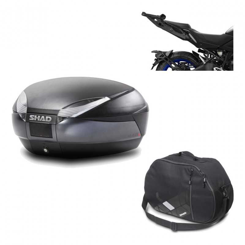 Back trunk + big top fitting + internal bag  SH48 DARK GREY PREMIUM