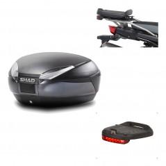 Back trunk + big top fitting + brake light  SH48 DARK GREY PREMIUM