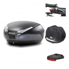 Rear trunk + mounting hardware + accessories  SH48 DARK GREY PREMIUM