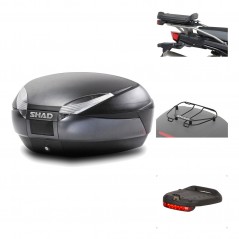 Rear trunk + mounting hardware + accessories  SH48 DARK GREY PREMIUM