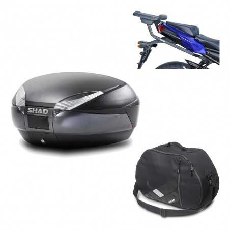 Back trunk + big top fitting + internal bag SH48 DARK GREY PREMIUM