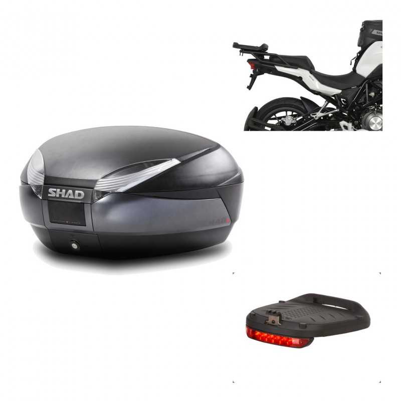 Back trunk + big top fitting + brake light  SH48 DARK GREY PREMIUM