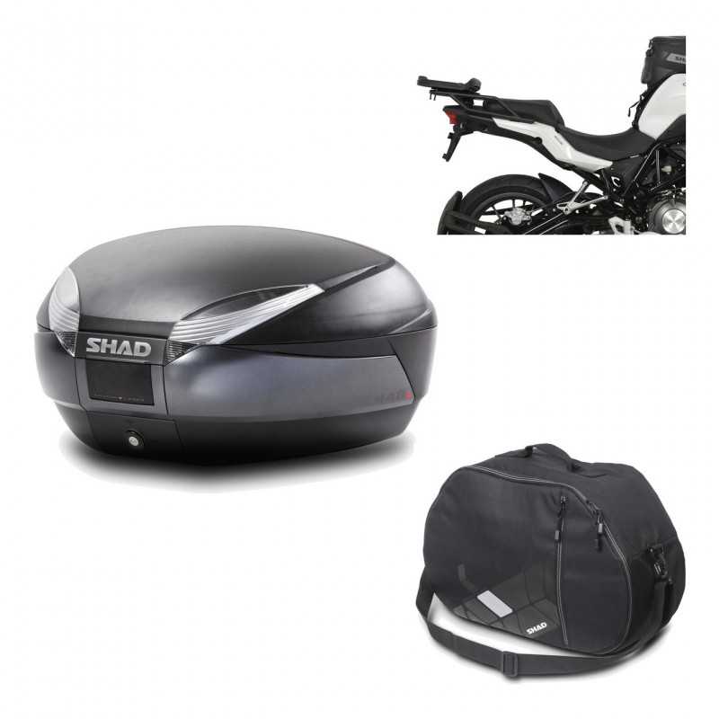 Back trunk + big top fitting + internal bag  SH48 DARK GREY PREMIUM