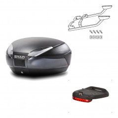 Back trunk + big top fitting + brake light  SH48 DARK GREY PREMIUM