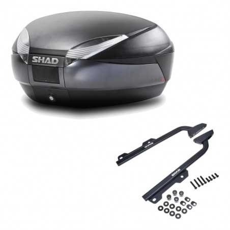 Back trunk + big top fitting SH48 DARK GREY PREMIUM