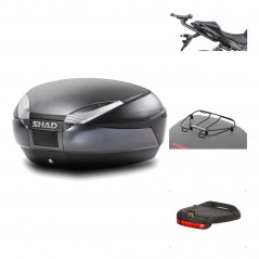 Rear trunk + mounting hardware + accessories  SH48 DARK GREY PREMIUM