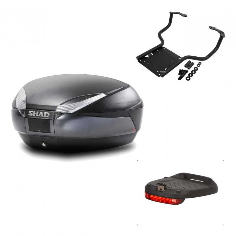 Back trunk + big top fitting + brake light  SH48 DARK GREY PREMIUM