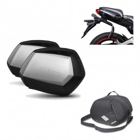 SHAD Maletas laterales + herraje 3p bolsa interna SC SH35 PREMIUM KIT-190873