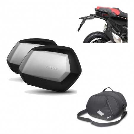 SHAD Maletas laterales + herraje 3p bolsa interna SC SH35 PREMIUM KIT-190923