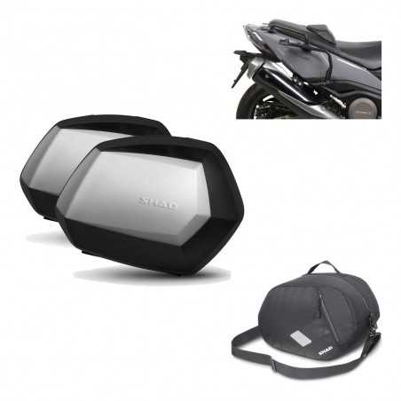 SHAD Maletas laterales + herraje 3p bolsa interna SC SH35 PREMIUM KIT-190925