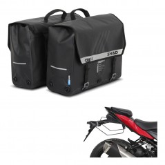 Semi-rigid side saddlebags + side fitting  SW42