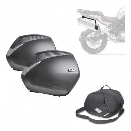SHAD Maletas laterales + herraje 3p bolsa interna SH36 SH 36 KIT-190728