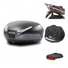 Rear trunk + mounting hardware + accessories  SH48 DARK GREY PREMIUM