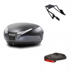 Back trunk + top fitting + brake light  SH48 DARK GREY PREMIUM