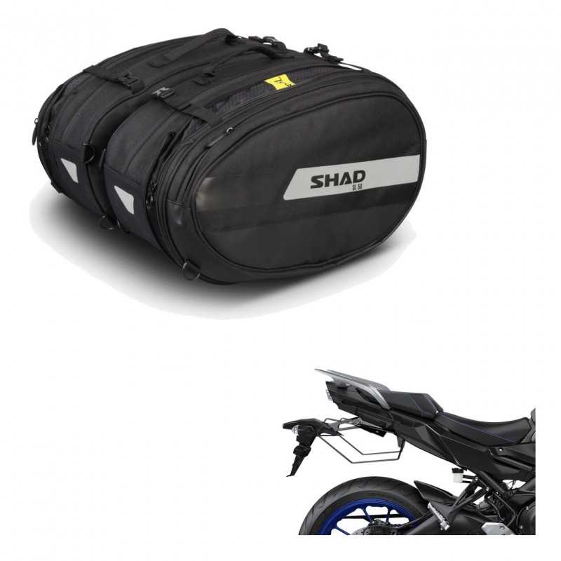 SHAD Alforjas semirrigidas laterales + herraje maletas SL 58 KIT-191035