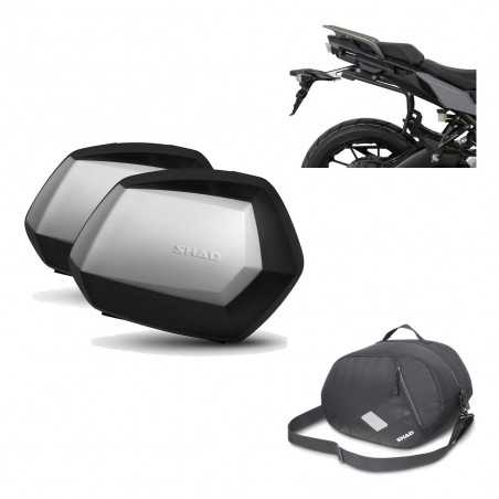 SHAD Maletas laterales + herraje 3p bolsa interna SC SH35 PREMIUM KIT-190983