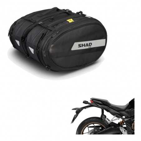SHAD Alforjas semirrigidas laterales + herraje maletas SL 58 KIT-191036