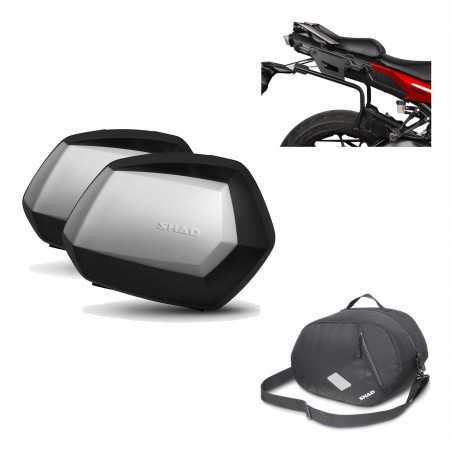 Lateral cases + 3p hardware + internal bag  SC SH35 PREMIUM