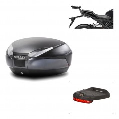 Back trunk + top fitting + brake light  SH48 DARK GREY PREMIUM