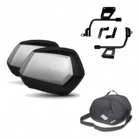 SHAD Maletas laterales + herraje 3p bolsa interna SC SH35 PREMIUM KIT-190851