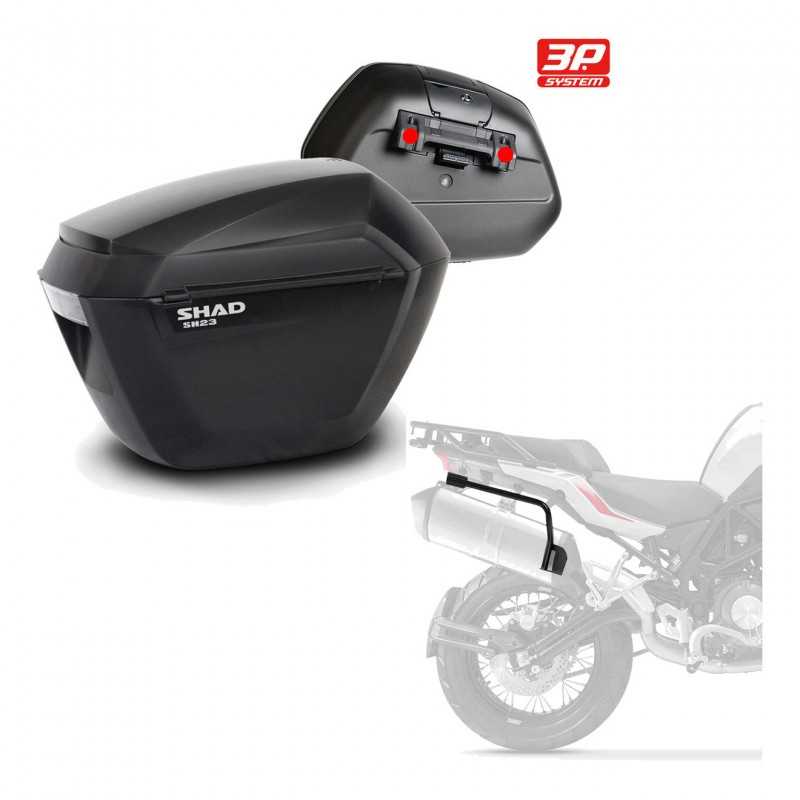 SHAD Maletas laterales + herraje 3p SH23 KIT-190793