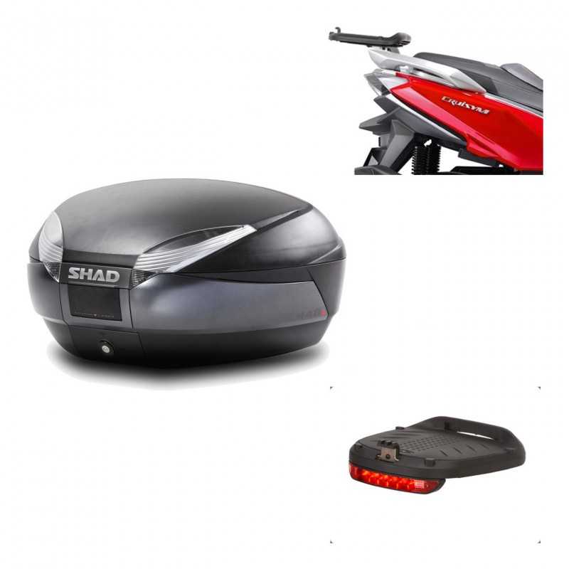 Back trunk + top fitting + brake light  SH48 DARK GREY PREMIUM