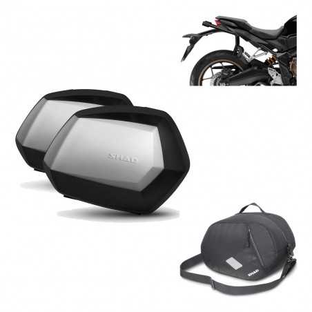 SHAD Maletas laterales + herraje 3p bolsa interna SC SH35 PREMIUM KIT-190999