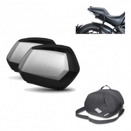 Lateral cases + 3p hardware + internal bag  SC SH35 PREMIUM
