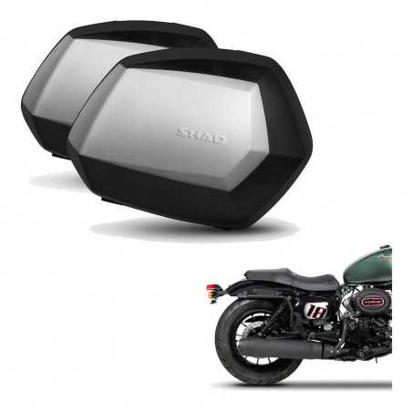 SHAD Maletas laterales + herraje 3p SC SH35 PREMIUM KIT-191000