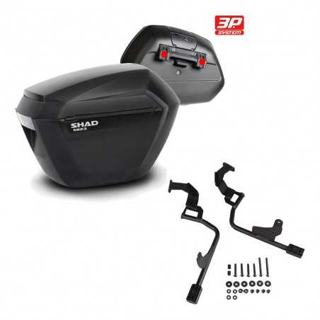 SHAD Maletas laterales + herraje 3p SH23 KIT-190799